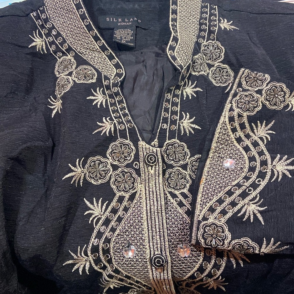 Silk Land Shirt/Blazer